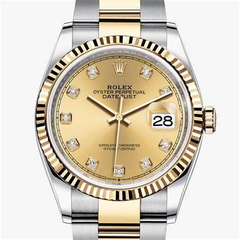 listino orologi rolex donna datejust 36 oyster acciaio e oro|orologio datejust oyster.